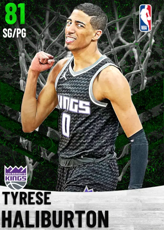 (EMERALD) Tyrese Haliburton (81 OVR)