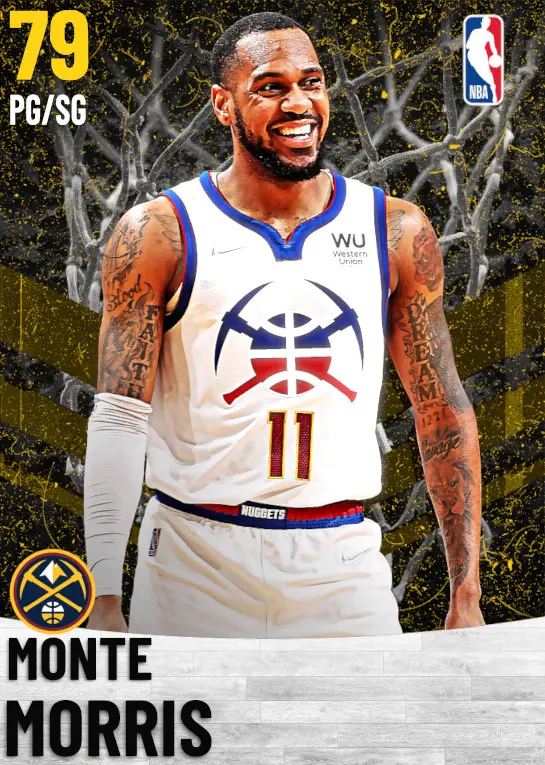 (GOLD) Monte Morris (79 OVR)