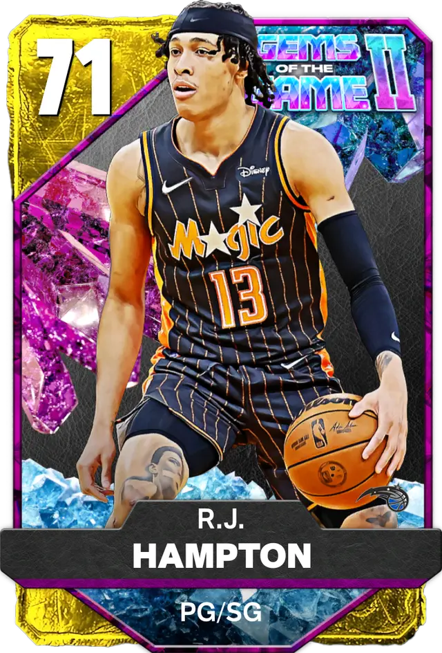 (GOLD) R.J. Hampton (71 OVR)