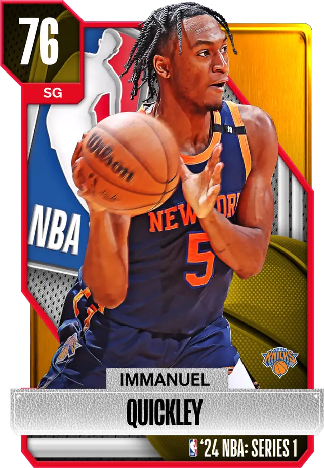 (GOLD) Immanuel Quickley (76 OVR)