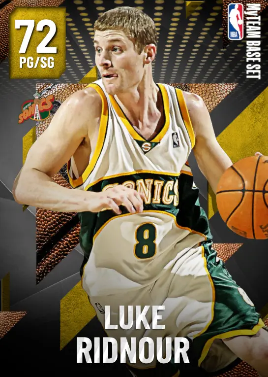 (GOLD) Luke Ridnour (72 OVR)
