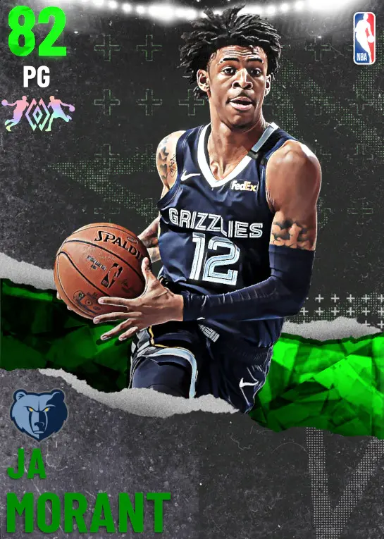(EMERALD) Ja Morant (82 OVR)