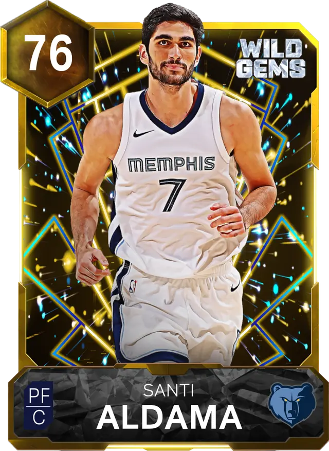 (GOLD) Santi Aldama (76 OVR)