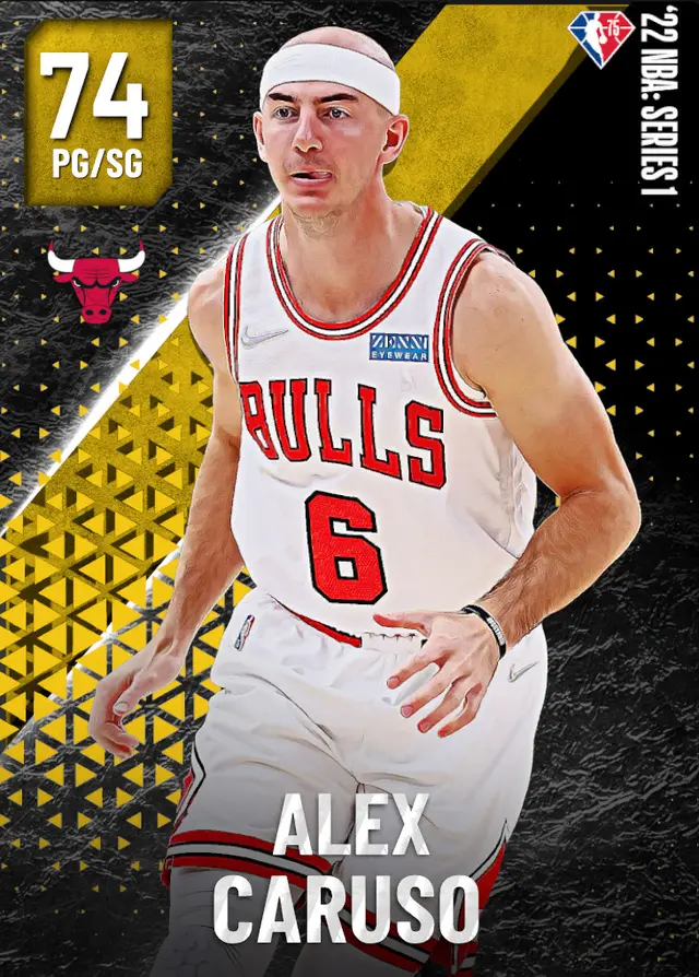 (GOLD) Alex Caruso (74 OVR)