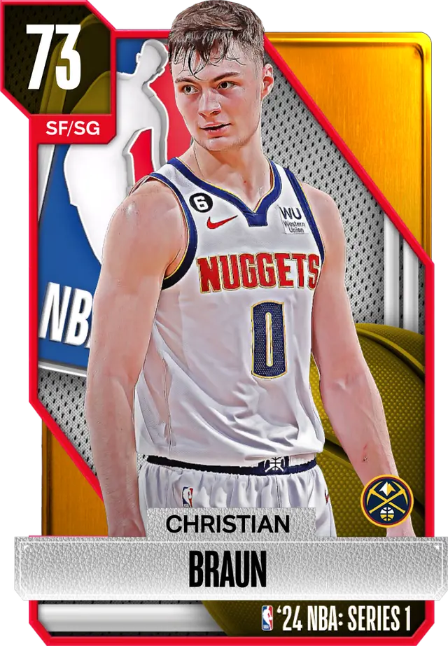 (GOLD) Christian Braun (73 OVR)
