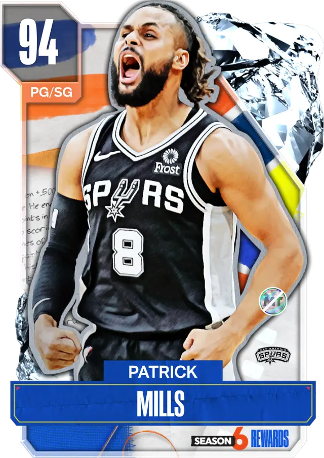 (DIAMOND) Patrick Mills (94 OVR)