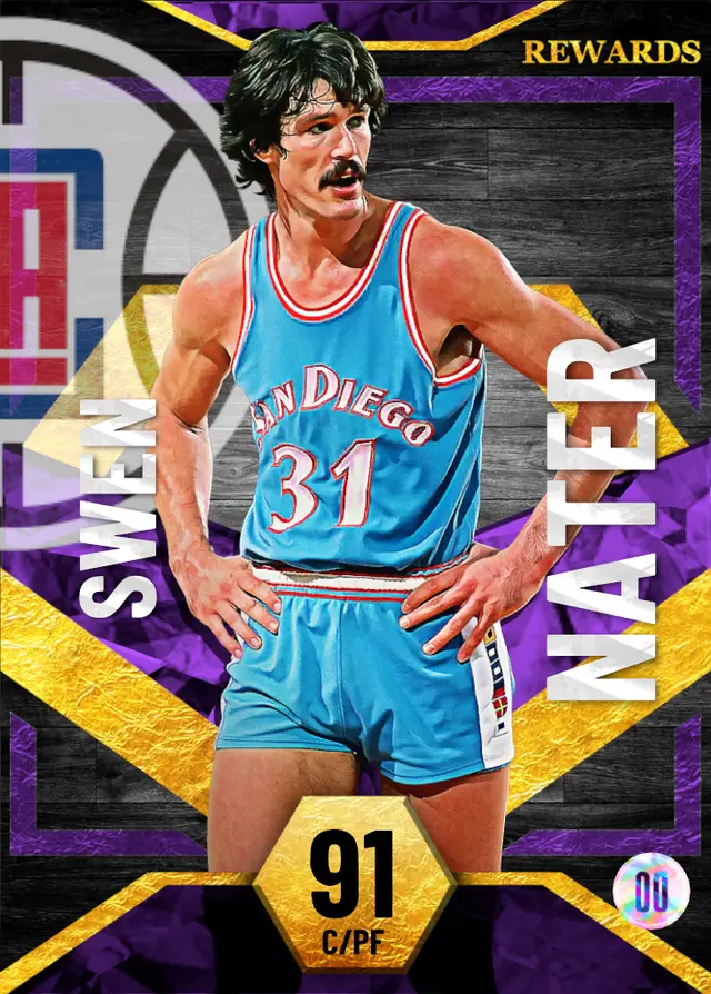 (AMETHYST) Swen Nater (91 OVR)