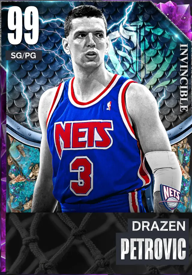 (DM) Drazen Petrovic (99 OVR)