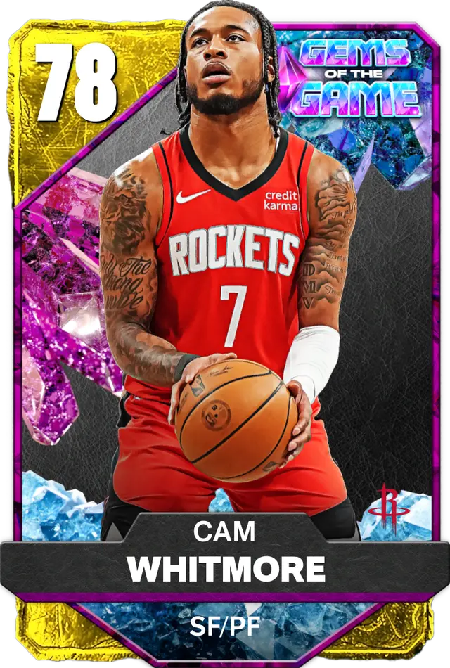 (GOLD) Cam Whitmore (78 OVR)