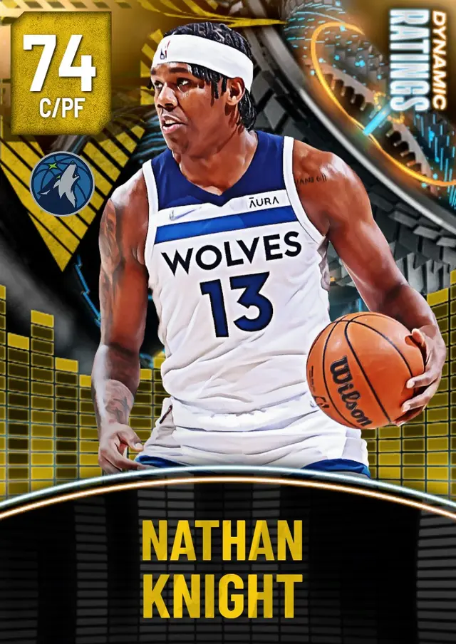 (GOLD) Nathan Knight (74 OVR)