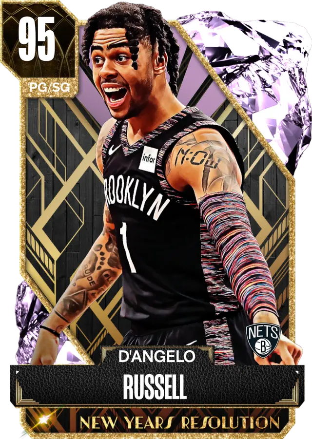 (DIAMOND) D'Angelo Russell (94 OVR)