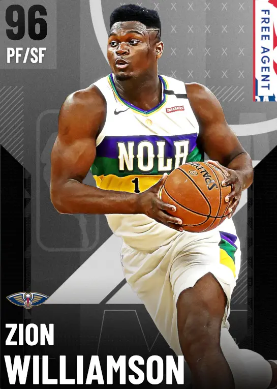 (FREEAGENT) Zion Williamson (96 OVR)