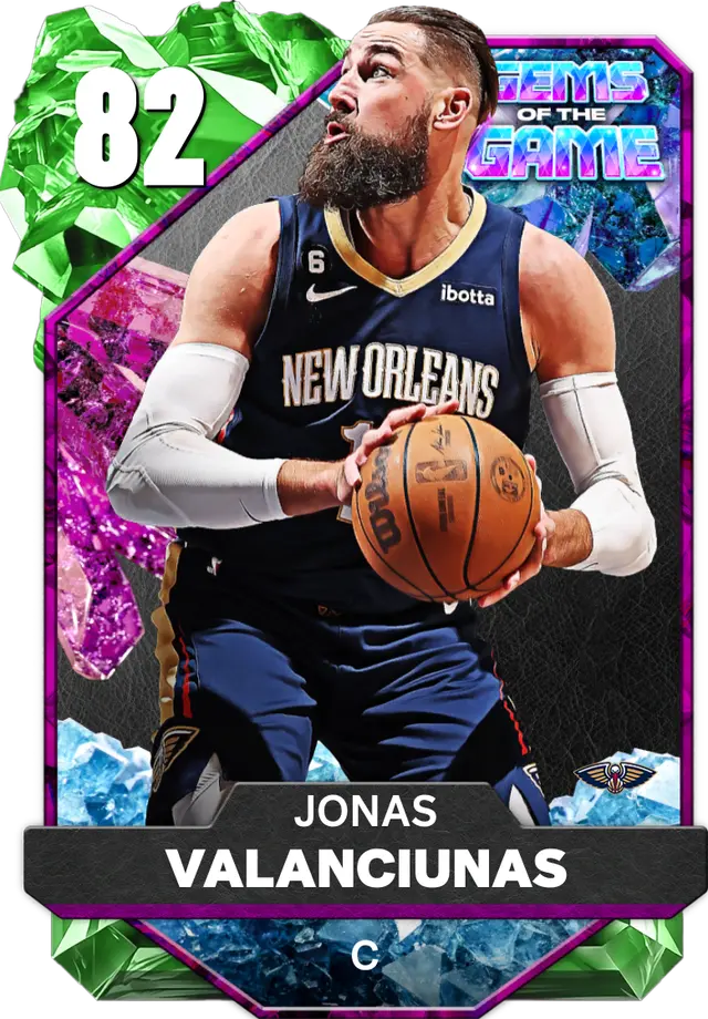 (EMERALD) Jonas Valanciunas (82 OVR)