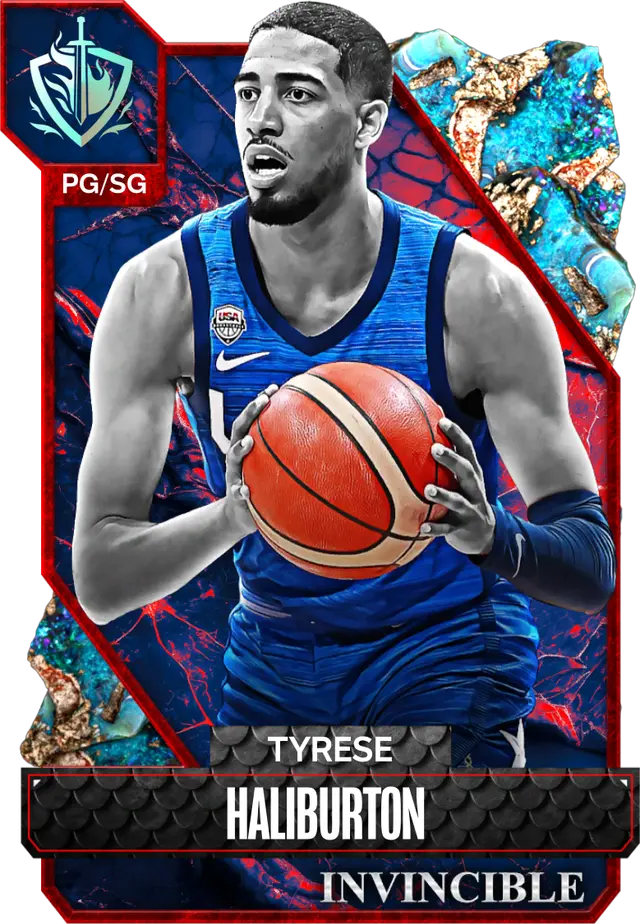 (INVINCIBLE) Tyrese Haliburton (99 OVR)