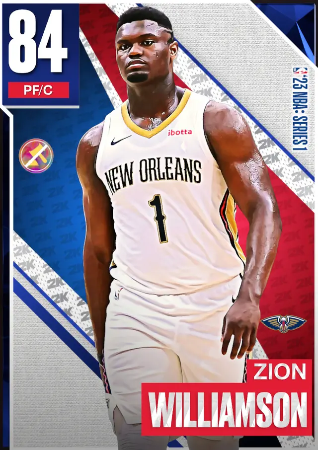 (SAPPHIRE) Zion Williamson (84 OVR)