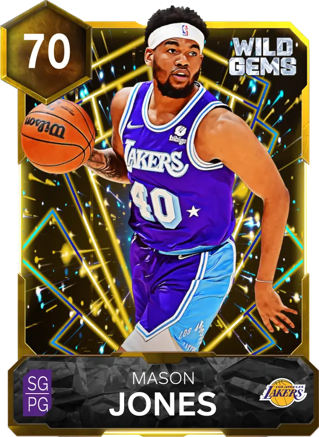 70 Mason Jones | Gold Wild Gems