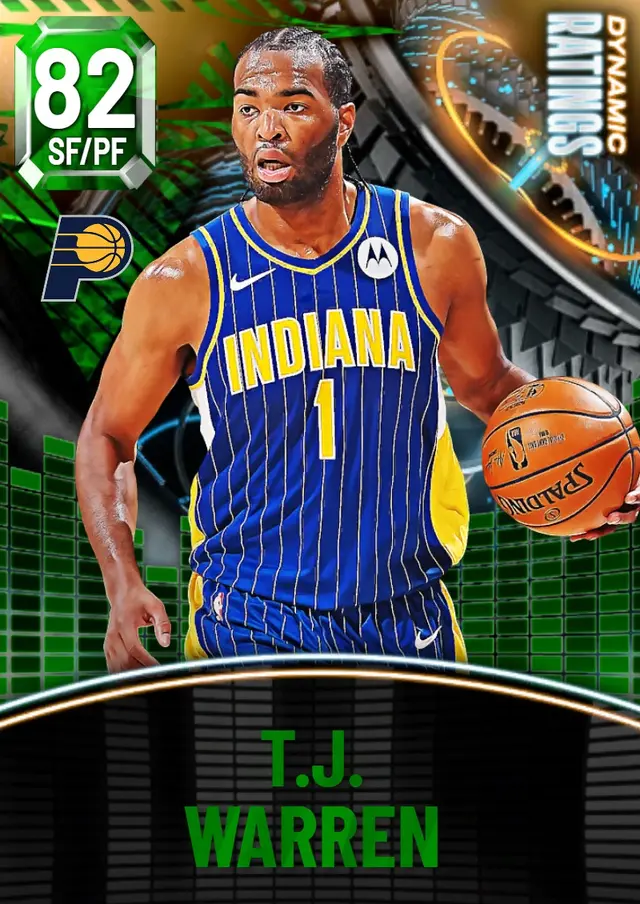 (EMERALD) T.J. Warren (82 OVR)