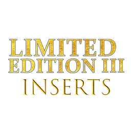 Limited Edition III Inserts