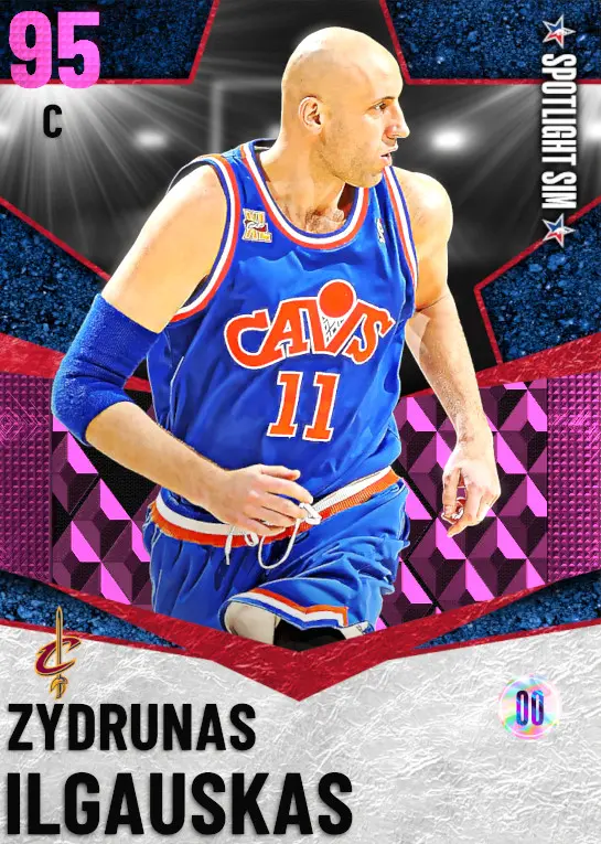 (PD) Zydrunas Ilgauskas (95 OVR)