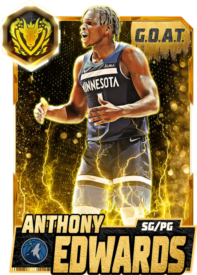 (GOAT) Anthony Edwards (99 OVR)