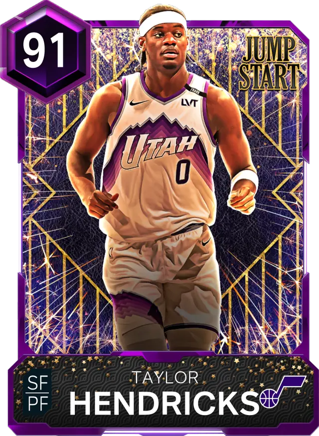 (AMETHYST) Taylor Hendricks (91 OVR)