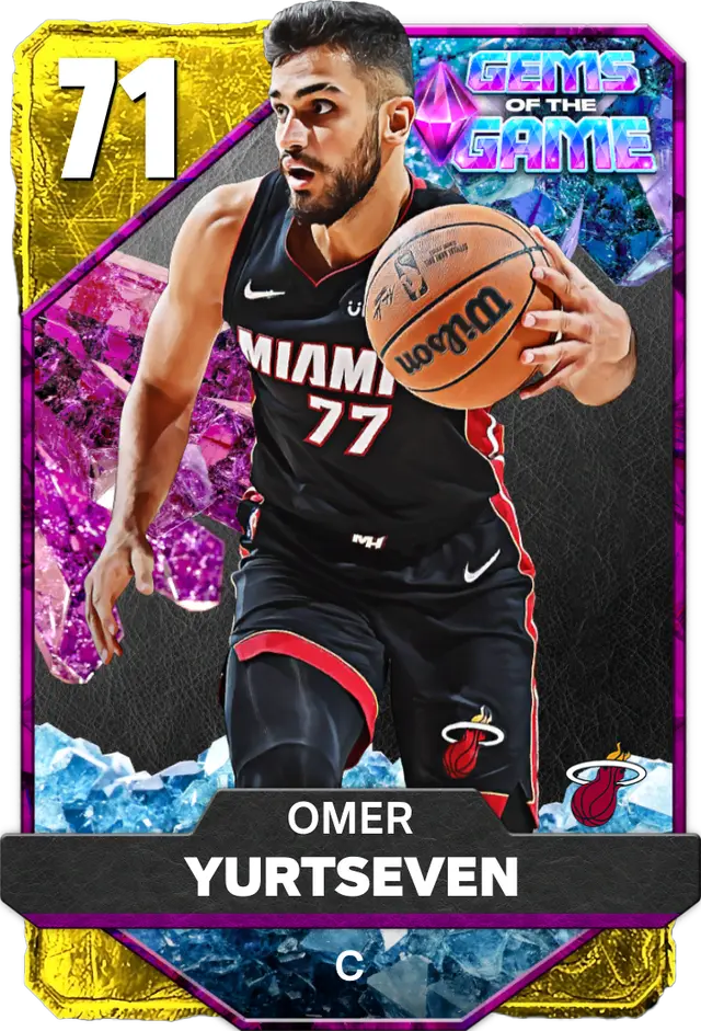 (GOLD) Omer Yurtseven (71 OVR)