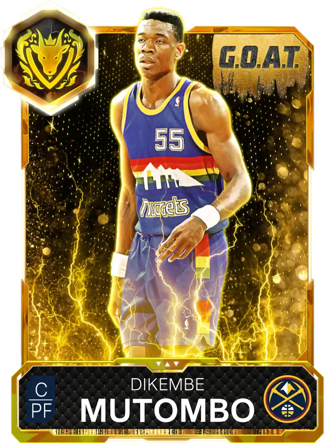 (GOAT) Dikembe Mutombo (99 OVR)