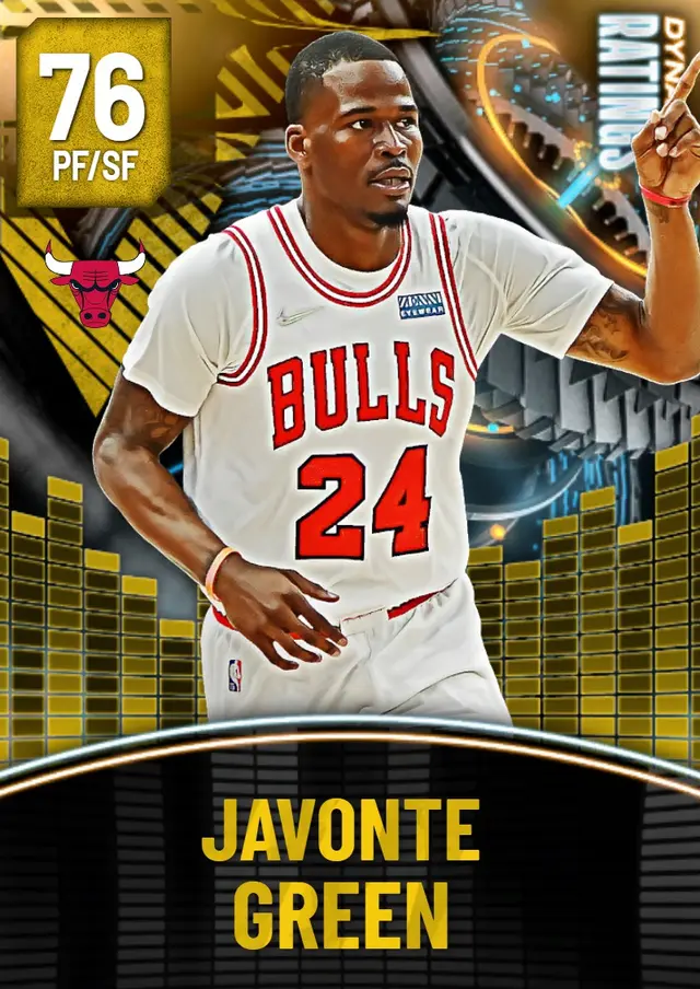 (GOLD) Javonte Green (76 OVR)