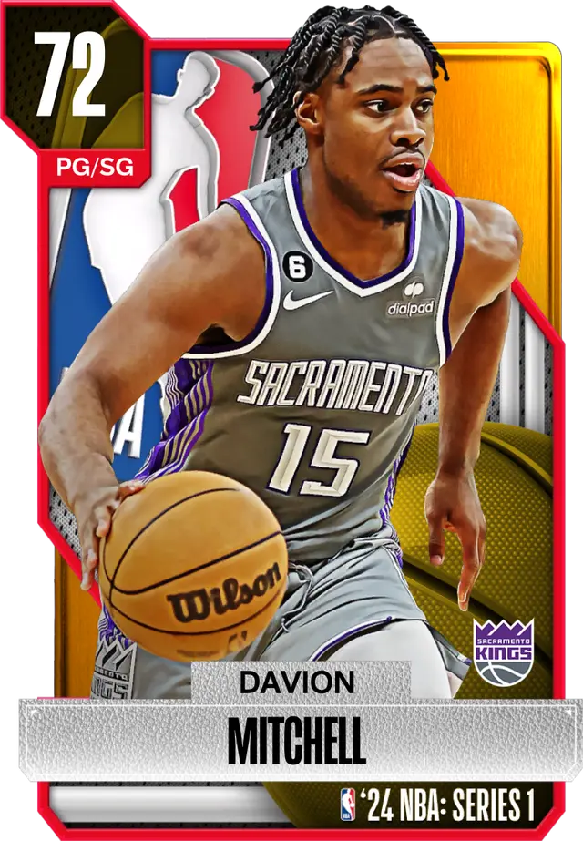 (GOLD) Davion Mitchell (72 OVR)