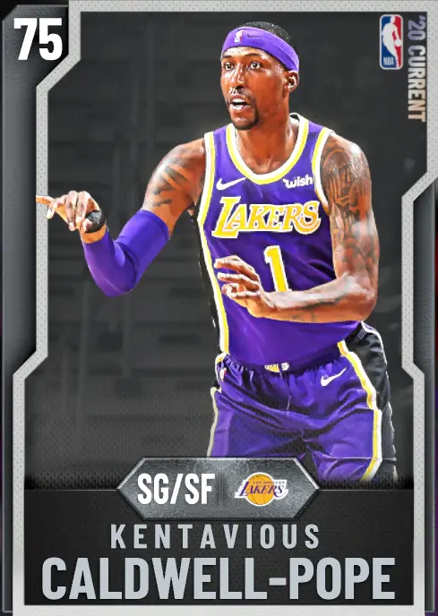 (SILVER) Kentavious Caldwell-Pope (75 OVR)