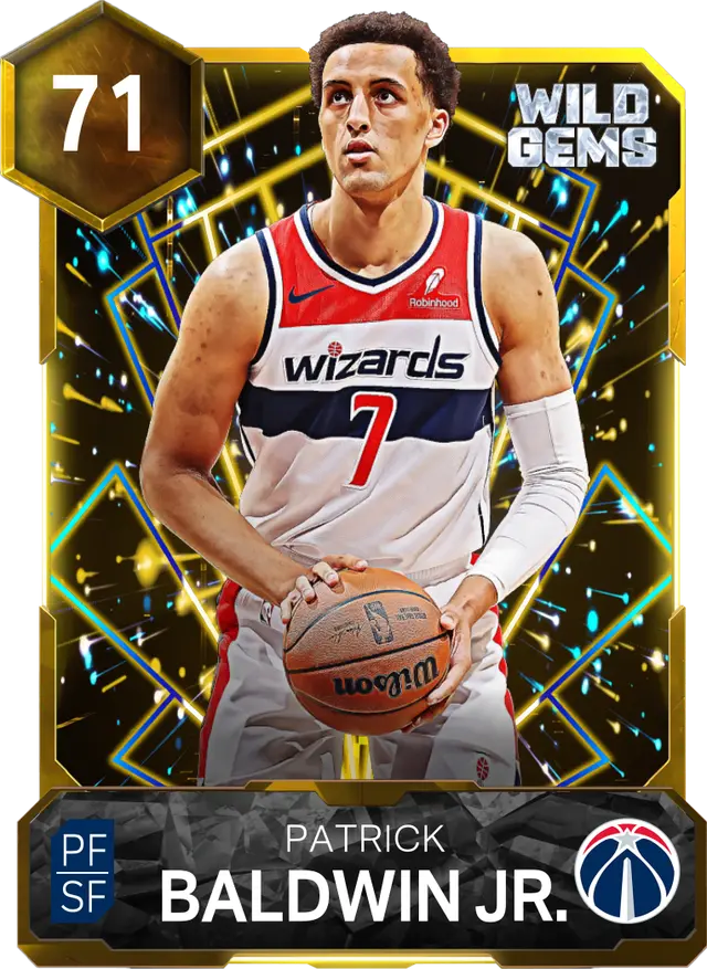 (GOLD) Patrick Baldwin Jr. (71 OVR)