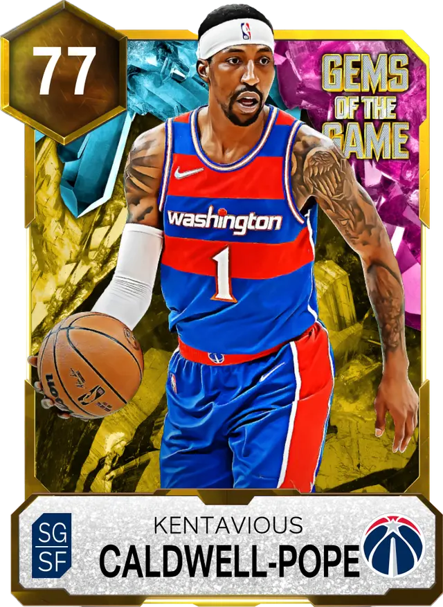 (GOLD) Kentavious Caldwell-Pope (77 OVR)