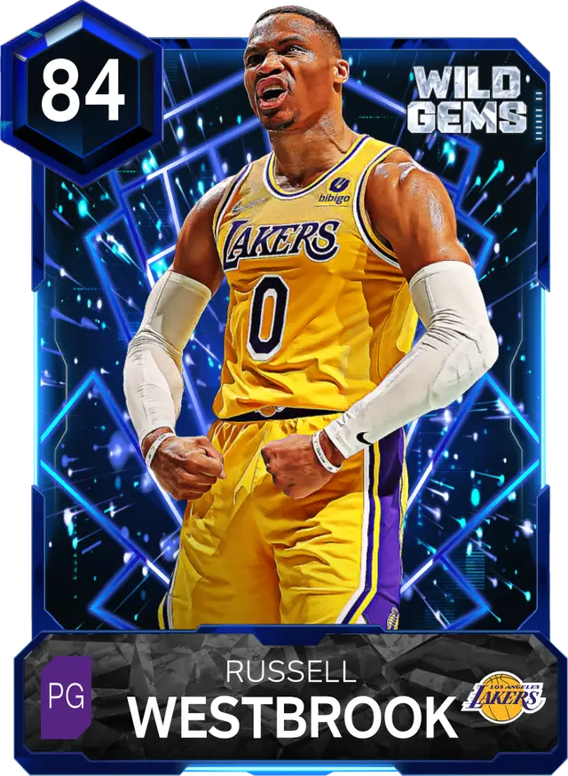 (SAPPHIRE) Russell Westbrook (84 OVR)