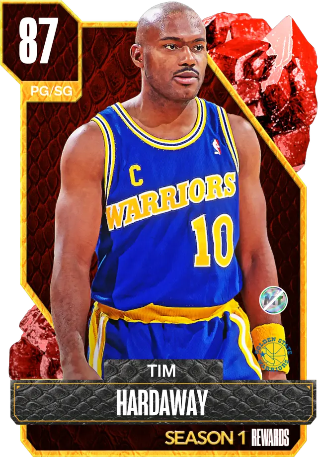 (RUBY) Tim Hardaway (87 OVR)