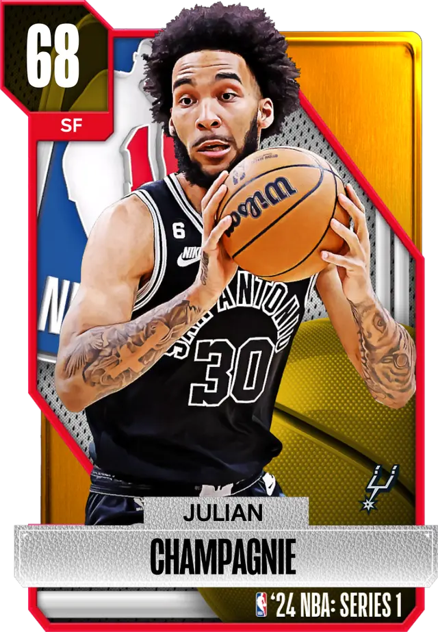 (GOLD) Julian Champagnie (68 OVR)