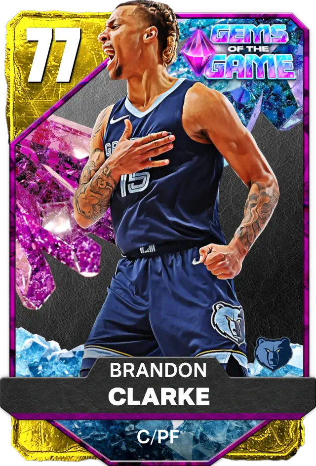 (GOLD) Brandon Clarke (77 OVR)