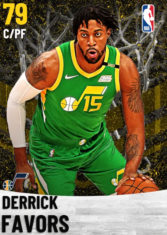 (GOLD) Derrick Favors (79 OVR)