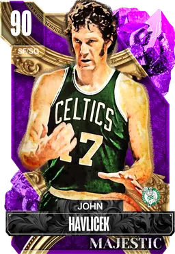 90 John Havlicek | Majestic King James Collection