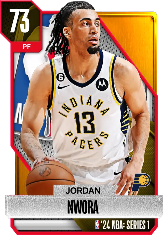 (GOLD) Jordan Nwora (73 OVR)