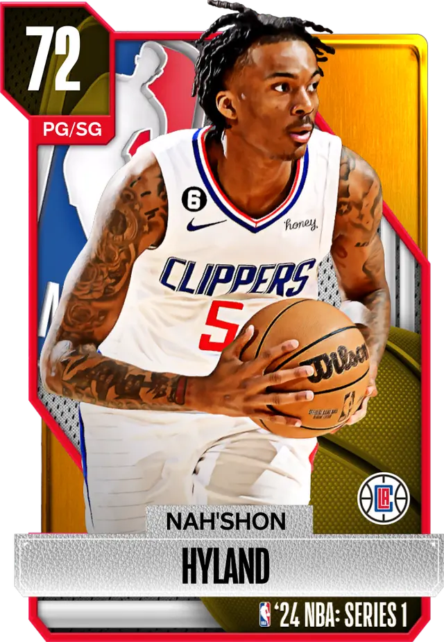 (GOLD) Nah'Shon Hyland (72 OVR)