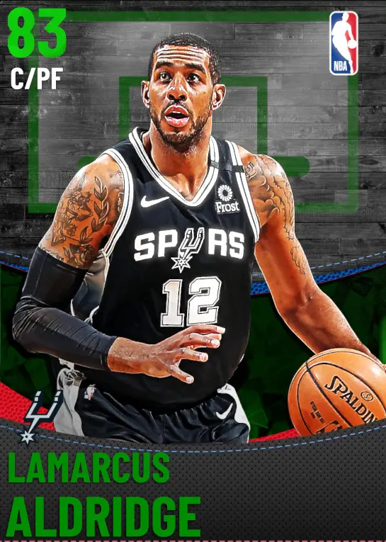 (EMERALD) LaMarcus Aldridge (83 OVR)