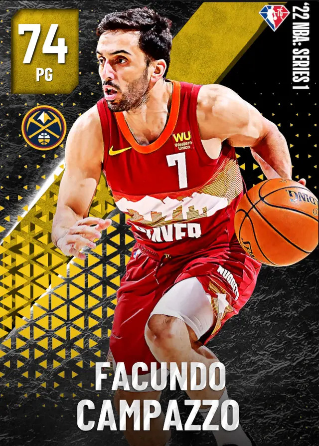(GOLD) Facundo Campazzo (74 OVR)