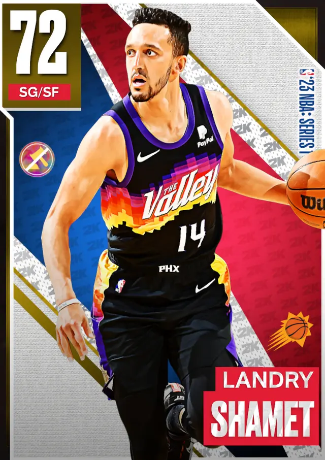 (GOLD) Landry Shamet (72 OVR)