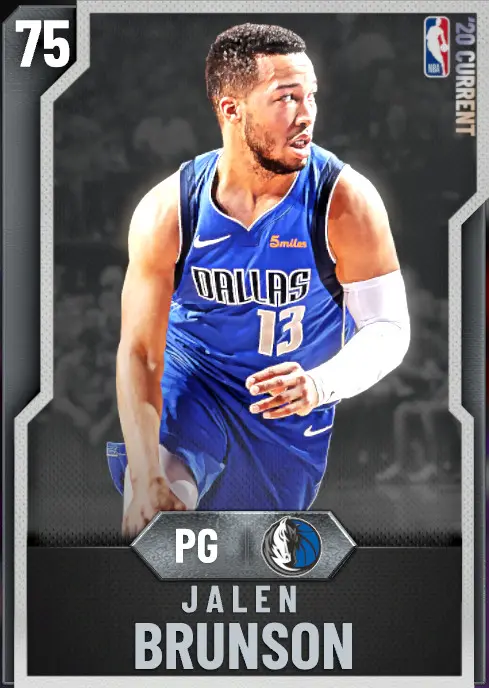 (SILVER) Jalen Brunson (75 OVR)