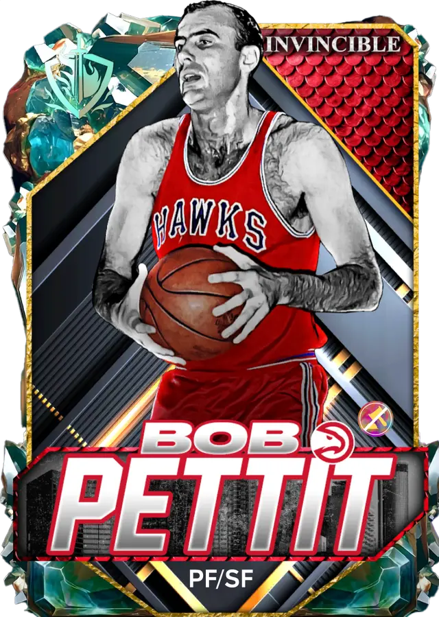 (INVINCIBLE) Bob Pettit (99 OVR)