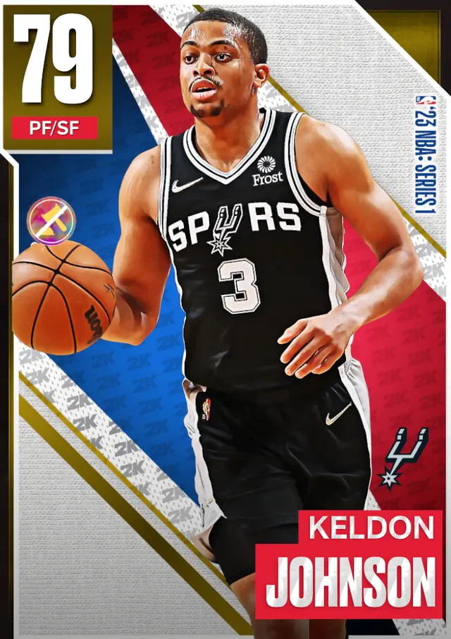 (GOLD) Keldon Johnson (79 OVR)