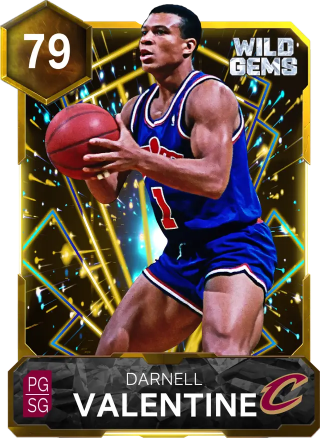 79 Darnell Valentine | Gold Wild Gems