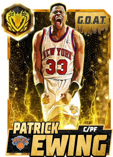 (GOAT) Patrick Ewing (99 OVR)