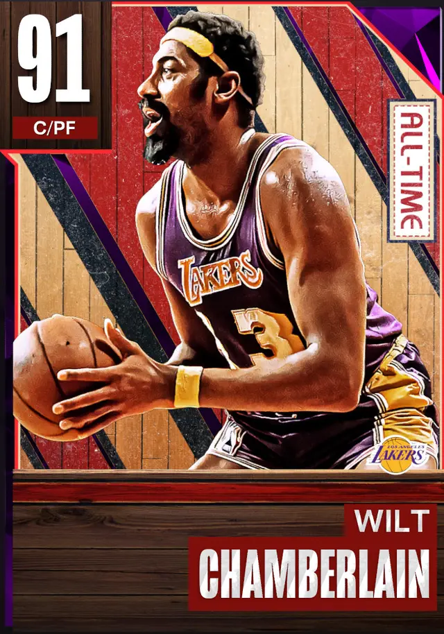 (AMETHYST) Wilt Chamberlain (91 OVR)