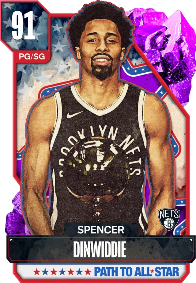 (AMETHYST) Spencer Dinwiddie (91 OVR)
